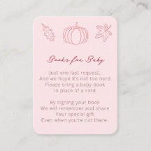 Rosa Little Pumpkin Baby Shower A Bok
