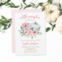 Rosa Little Pumpkin Baby Shower