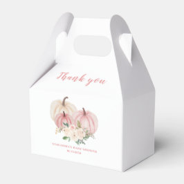 Rosa Little Pumpkin Baby Shower Presentaskar