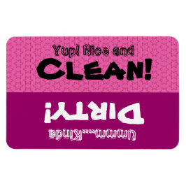 Rosa Little Stars Clean Dirty Dishwasher W1418 Magnet