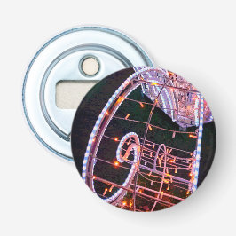 Rosa ljus flasköppnare