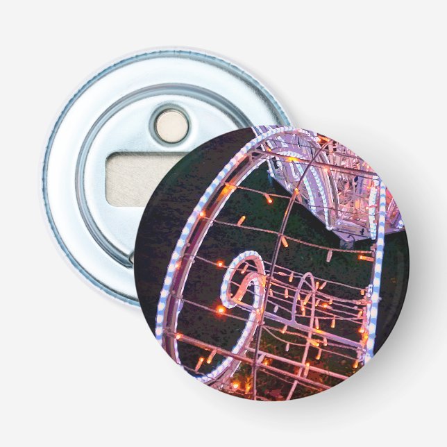 Rosa ljus flasköppnare (Framsidan)