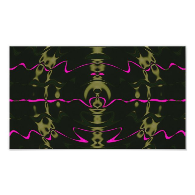 Rosa Ljus Photo Print Fototryck (Framsidan)