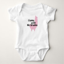 Rosa Llama Babysuit
