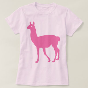 Rosa Llama T-Shirt