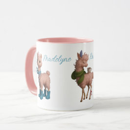 Rosa Llamas Personlig Mugg