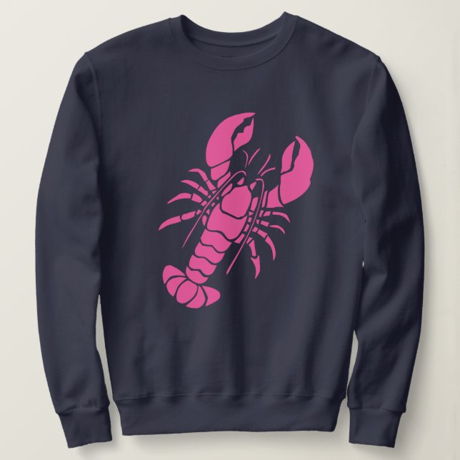 Rosa Lobster T-shirt (Design framsida)