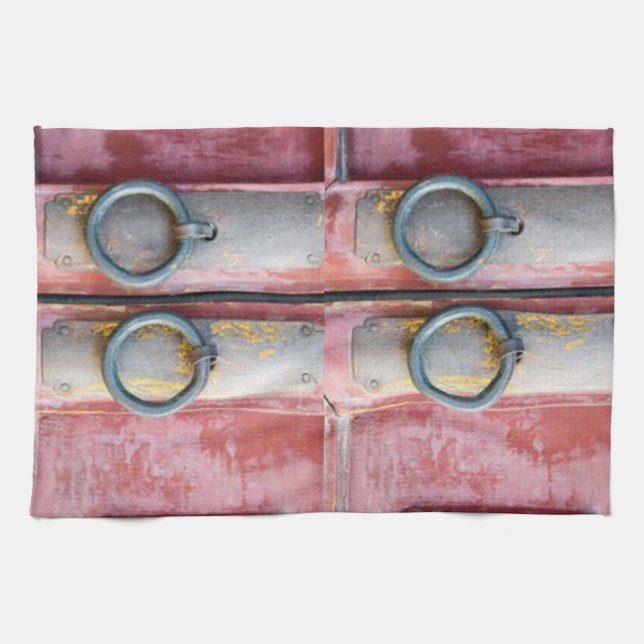 Rosa Locks Kitchen Hand Towel Kökshandduk (Horisontell)