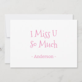 Rosa Loely Hearts Seamless Mönster Kort