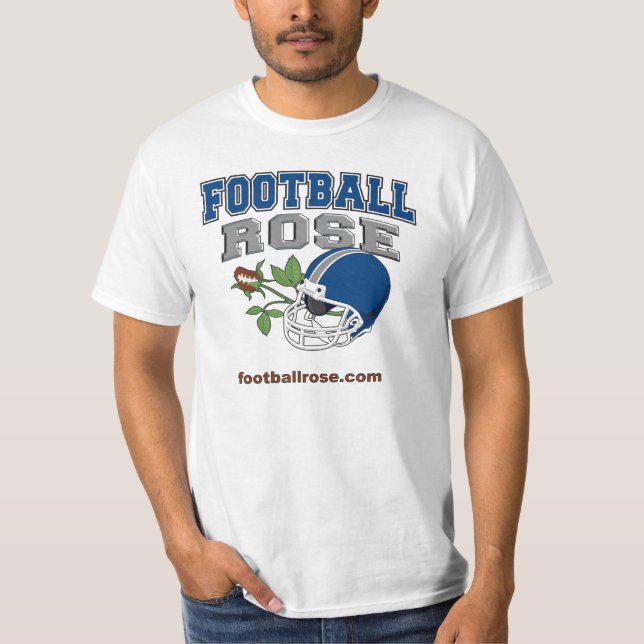 Rosa logotyp för fotboll tröja (Framsida)