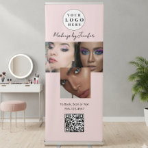 Rosa logotyp med QR-kod för fotobevattning