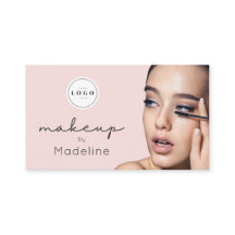Rosa logotyp QR-kod Foto Makeup