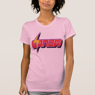 Rosa logotypskjorta för Banzai T-shirt