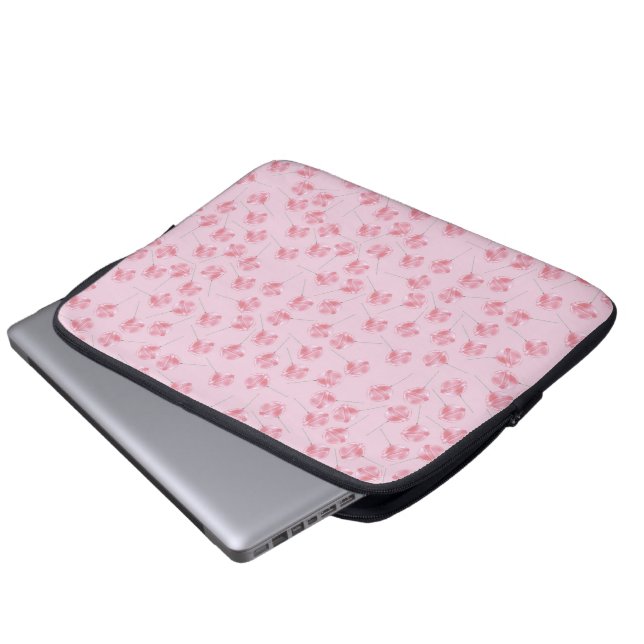 Rosa Lollipop Laptop Fodral (Framre botten)