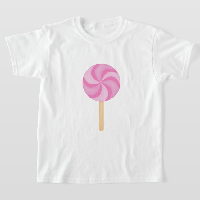 Rosa Lollipop T-Shirt (Laydown)