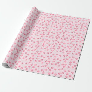 Rosa Lollipop Wrapping Papper Presentpapper