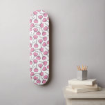Rosa Lollipops, Heart Lollipop, Lollipop Mönster Mini Skateboard Bräda 18,5 Cm<br><div class="desc">Cute,  roligt och näraliggande mönster med rosa lollips. Modern och trendig,  perfekt för godiset älskare i ditt liv.</div>