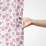 Rosa Lollipops, Heart Lollipop, Lollipop Mönster Sjal<br><div class="desc">Cute,  roligt och näraliggande mönster med rosa lollips. Modern och trendig,  perfekt för godiset älskare i ditt liv.</div>