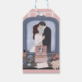 Rosa Lomise Presentetikett