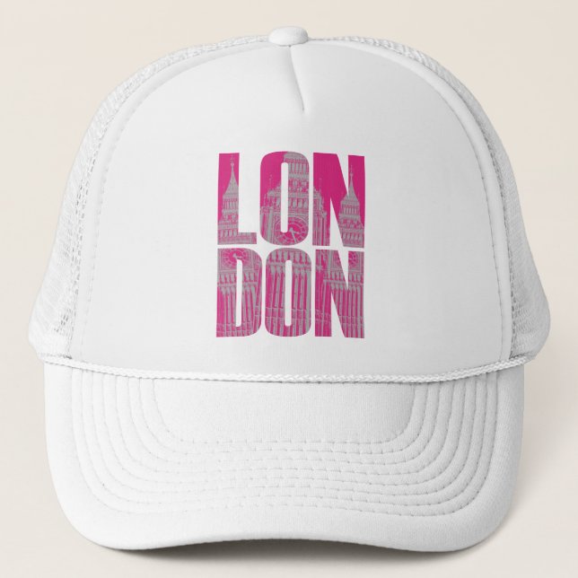 Rosa London Truckerkeps (Framsida)