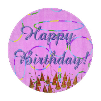 Rosa Loops Festive Grattis på födelsedagen