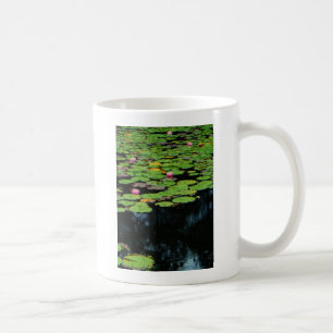 rosa lotus black kaffemugg