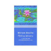 Rosa Lotus Blue Namaste Yoga Studio eller Designer