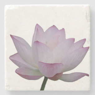 rosa lotus bröllop stenunderlägg