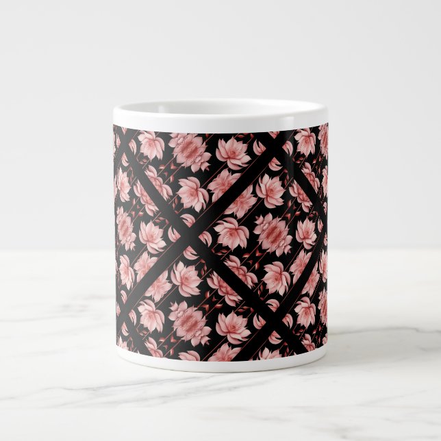 Rosa Lotus Classic Jumbo Mugg (Framsidan)