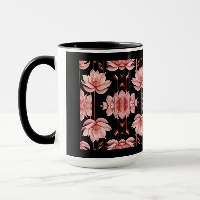 Rosa Lotus Classic Mugg (Vänster)