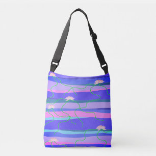 Rosa Lotus Crossbody Bag Axelväska
