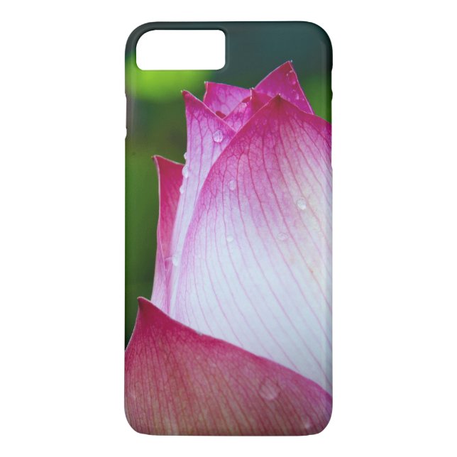 Rosa Lotus Flower Case-Mate iPhone Skal (Baksida)