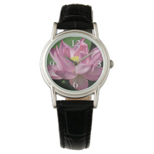 Rosa Lotus Flower IV Armbandsur