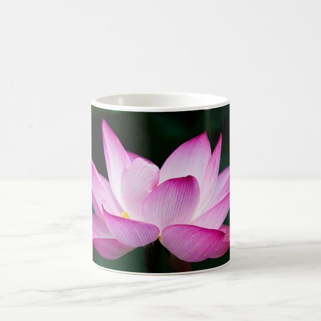 Rosa Lotus Flower Kaffemugg (Center)