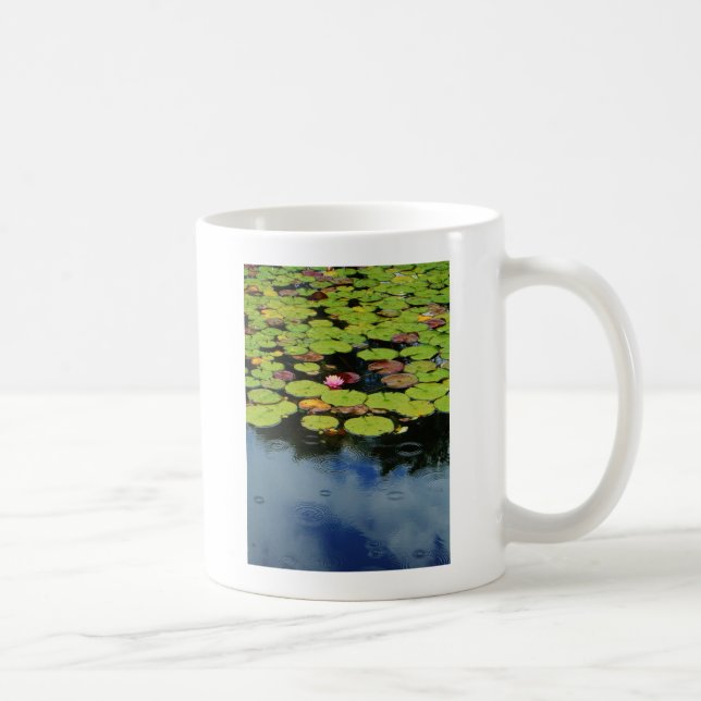 Rosa lotus i Rain Kaffemugg (Höger)
