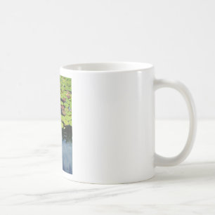 Rosa lotus i Rain Kaffemugg