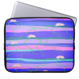 Rosa Lotus Laptop sleeve