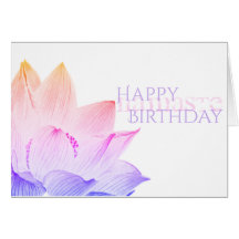 *~* Rosa Lotus Lavender Birthday Namaste