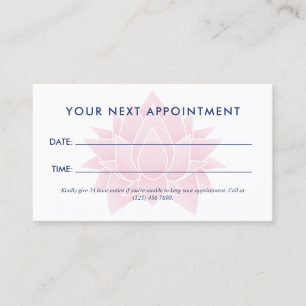 Rosa Lotus Massage Therapy Spa Tidsbeställning Kort