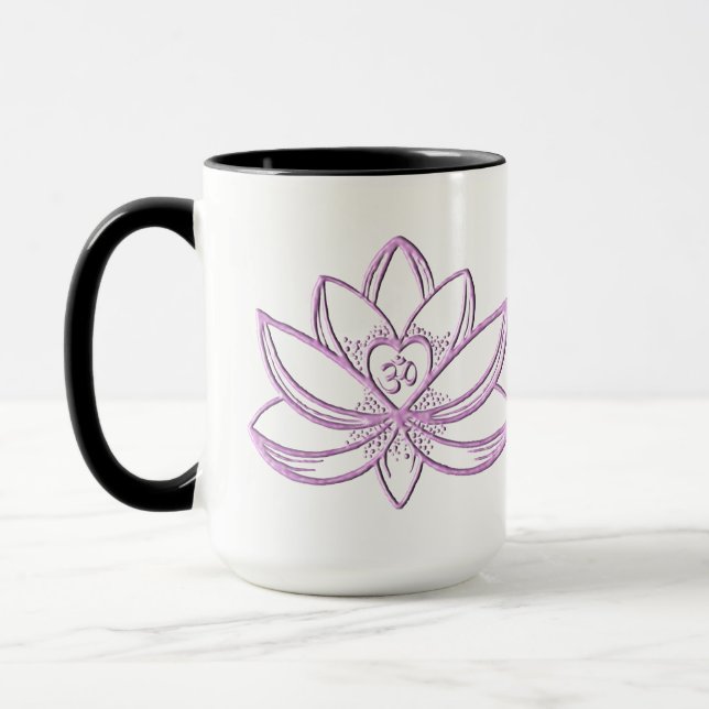 Rosa Lotus  Mugg (Vänster)