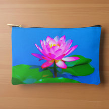 Rosa Lotus-påse