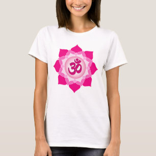 Rosa lotus tee shirt