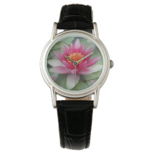 Rosa Lotus Vatten Lily Armbandsur