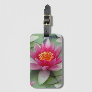 Rosa Lotus Vatten Lily Bagagebricka