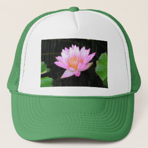 Rosa Lotus Waterlily Hat Keps