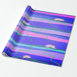 Rosa Lotus Wrapping Papprare Presentpapper