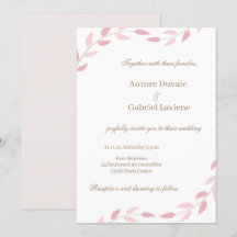 Rosa Löv hösten Botaniska Elegant bröllop