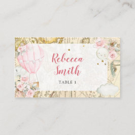 Rosa Luft Blegon är inte Onerunderbar födelsedag Placeringskort