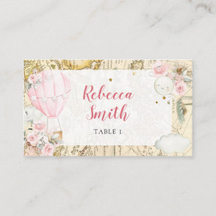 Rosa Luft Blegon är inte Onerunderbar födelsedag Placeringskort