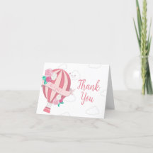 Rosa Luftballong Girl Baby Shower